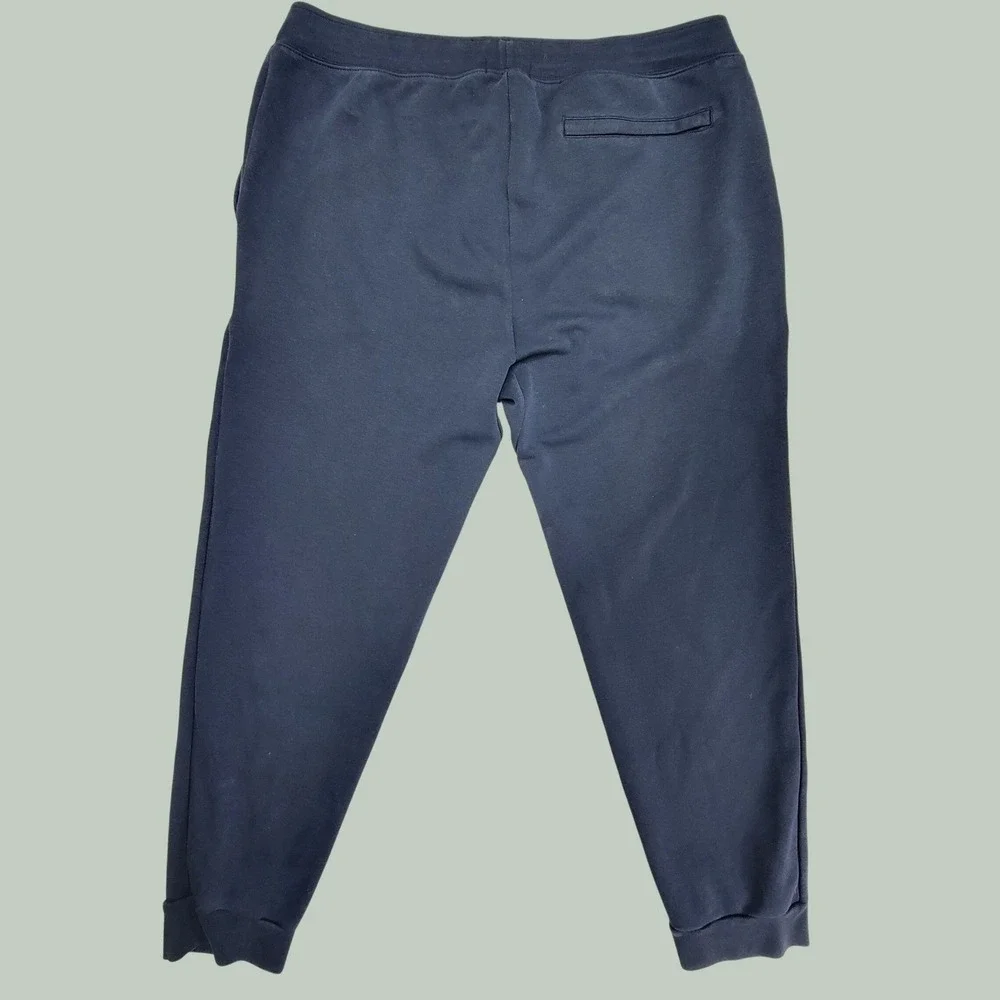 Polo Ralph Lauren Mens Navy Blue Jogger Sweatpants Size LT Large Tall Pony Logo